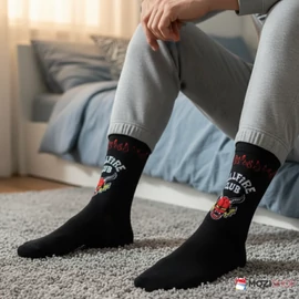 Stranger Things felnőtt hosszú szárú zokni 38/45 - Hellfire Club