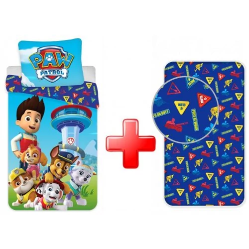 Mancs őrjárat ovis csomag - Ágynemű és gumis lepedő szett - PAW Patrol Team