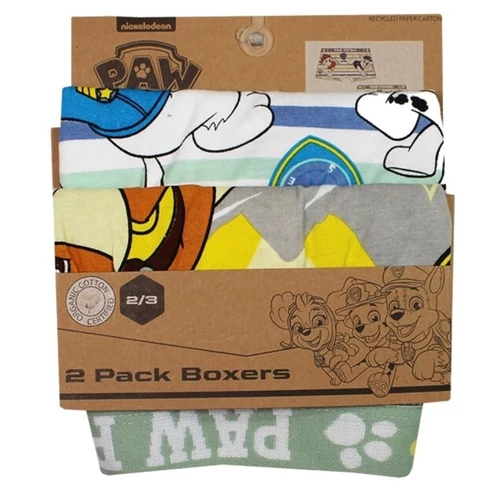 Mancs őrjárat gyerek boxeralsó - 2 darabos csomag, 6-8 évesek számára - Paw Patrol Team