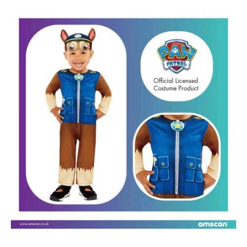 Mancs őrjárat Chase jelmez - 18-24 hónapos gyerekeknek
