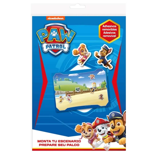 Mancs őrjárat matricás dekorációs készlet