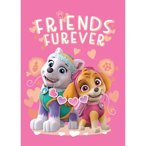 Mancs őrjárat polár takaró, ágytakaró - Friends Furever