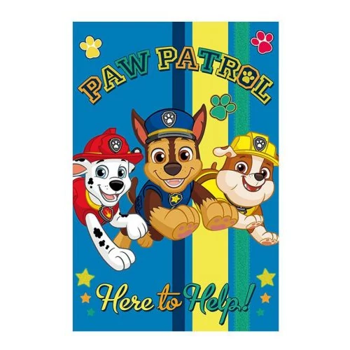 Mancs őrjárat polár takaró, ágytakaró - Here to Help!