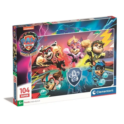 Mancs őrjárat puzzle 104 db-os - Mighty