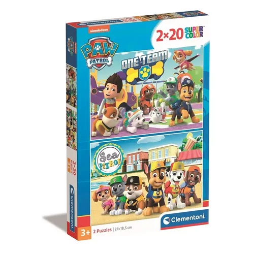 Mancs őrjárat puzzle 2x20 db-os - One Team