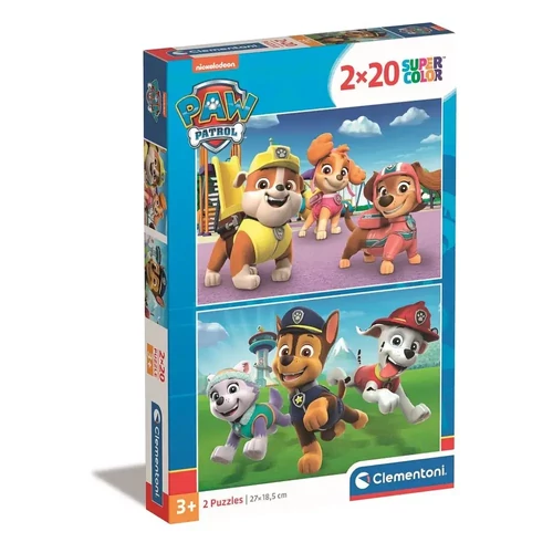 Mancs őrjárat puzzle 2x20 db-os - Playground