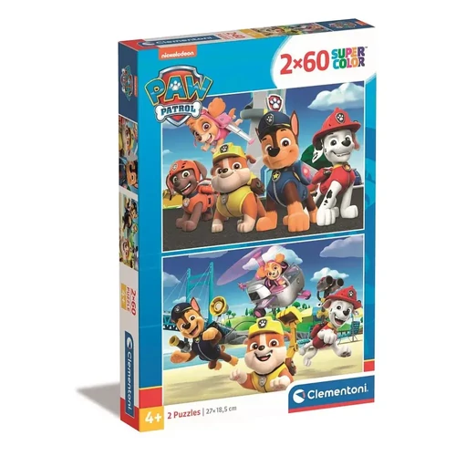 Mancs őrjárat puzzle 2x60 db-os - Squad