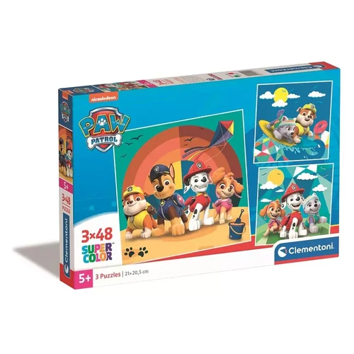 Mancs őrjárat puzzle 3x48 db-os - Beach