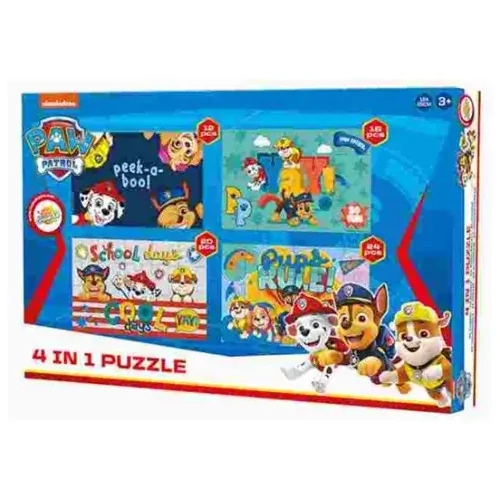 Mancs őrjárat puzzle 4 az 1-ben
