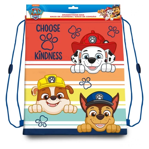 Mancs őrjárat tornazsák, sportzsák 40 cm-es - Choose Kindness