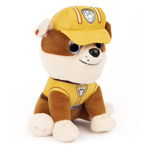 Mancs őrjárat Rubble plüss figura - 15cm-es 
