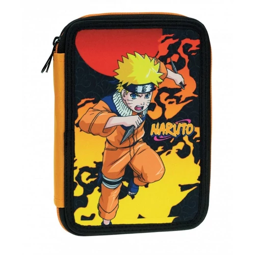 Naruto töltött tolltartó - 2 emeletes