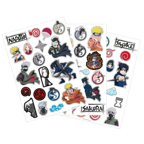 Naruto dekor matrica szett