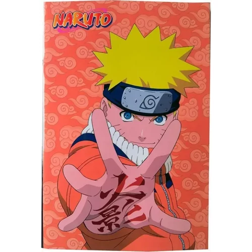 Naruto B/5 vonalas füzet 40 lapos - Fire