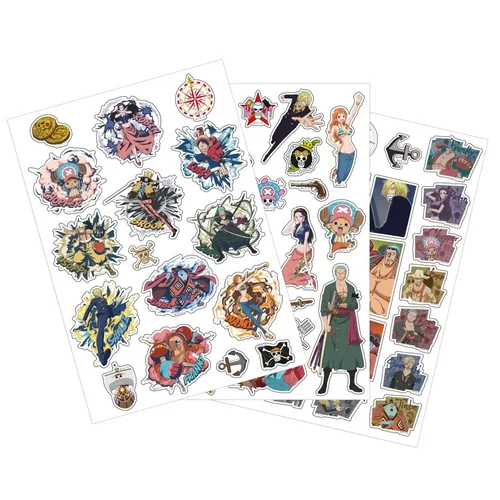 One Piece dekor matrica szett
