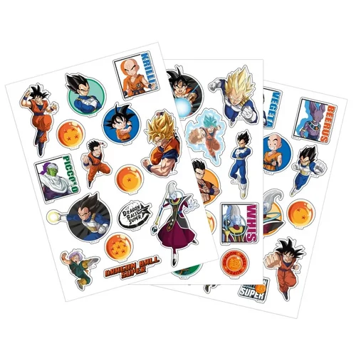 Dragon Ball dekor matrica szett