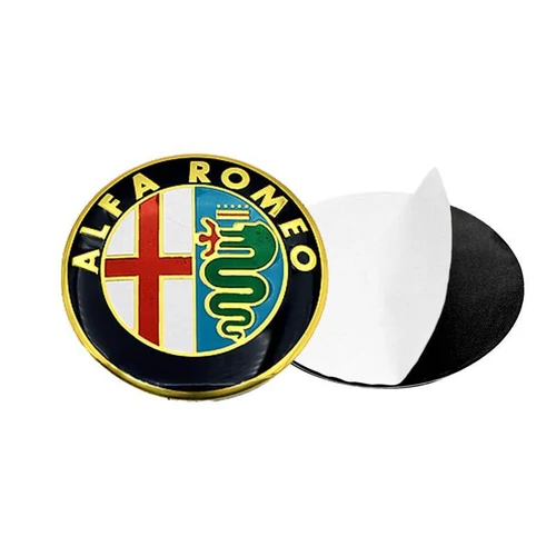 Alfa Romeo felni matrica szett - arany 56 mm-es, 3D kivitel
