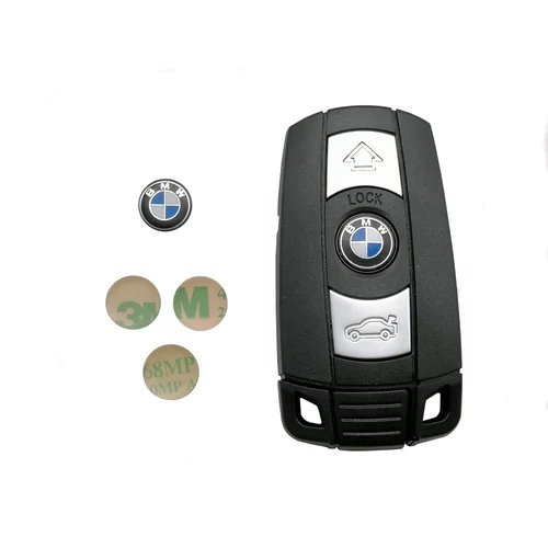 BMW embléma, matrica kulcstartóhoz, 11 mm-es, E szériához