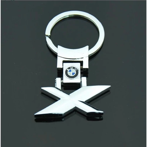 BMW X fém kulcstartó - 3D logó