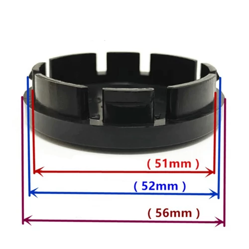 Krómozott felniközép kupak szett - 56 mm-es 