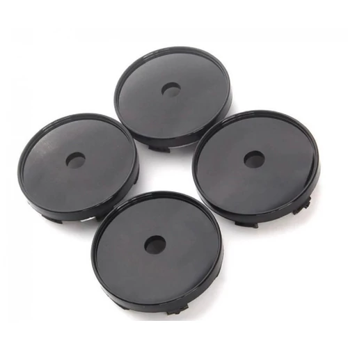 Fekete felniközép kupak szett - 60 mm-es 