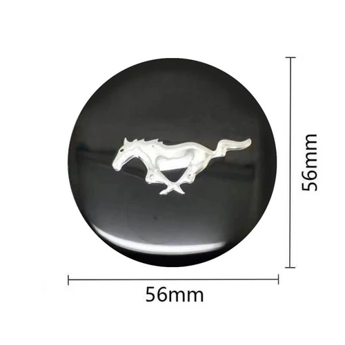 Ford Mustang felni matrica szett - 56 mm-es, 3D kivitel