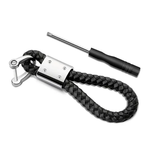 Honda kulcstartó, távirányító tartó fonott műbőr