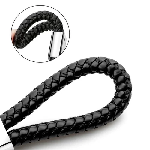 Mazda kulcstartó, távirányító tartó fonott műbőr 