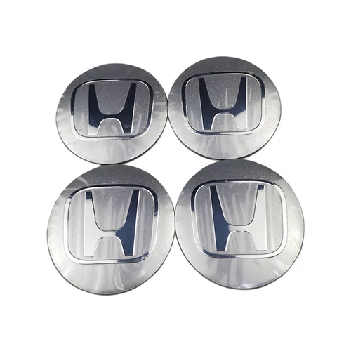 Honda felni matrica szett - ezüst 56 mm-es, 3D kivitel