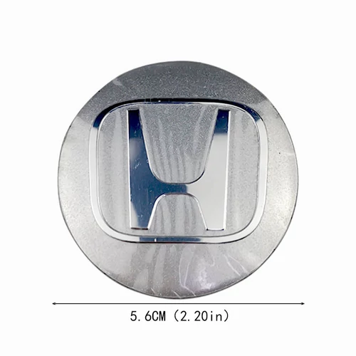 Honda felni matrica szett - ezüst 56 mm-es, 3D kivitel