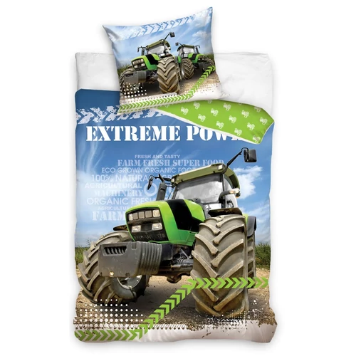 Traktor ágyneműhuzat garnitúra - Extreme power