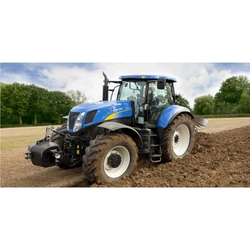 Traktor törölköző, fürdőlepedő - Kék traktor