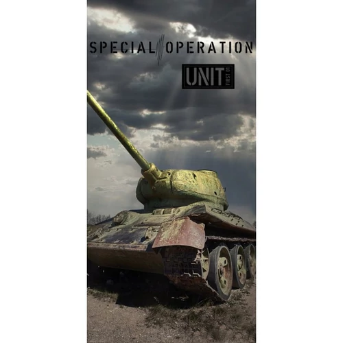 Tank törölköző, fürdőlepedő - Special operation unit