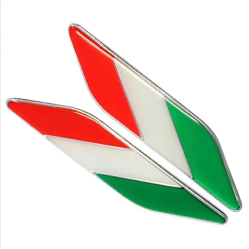 Magyar zászló 3D autó matrica szett