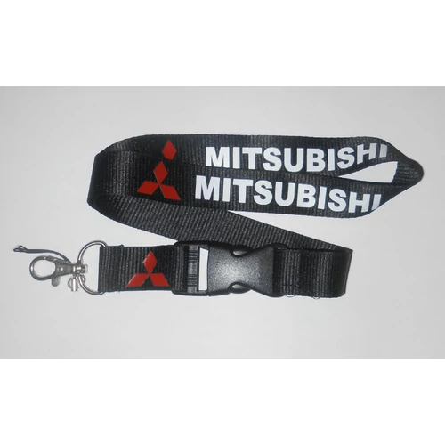 Mitsubishi kulcstartó, nyakpánt fekete