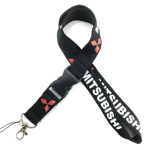 Mitsubishi kulcstartó, nyakpánt fekete