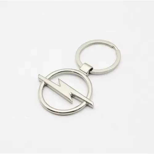 Opel fém kulcstartó - 3D logó kerek