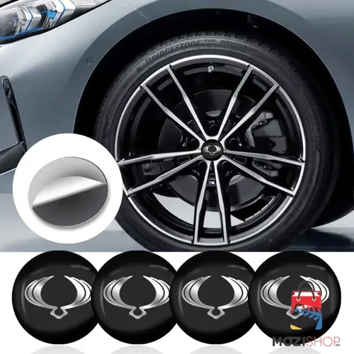 SsangYong felni matrica szett - 56 mm-es, 3D kivitel
