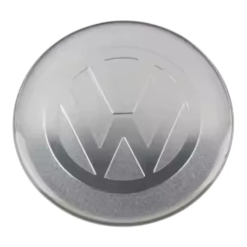 Volkswagen felni matrica szett - ezüst 56 mm-es, 3D kivitel
