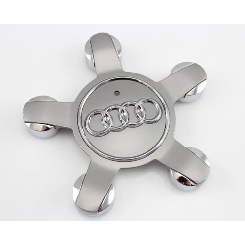Audi felniközép kupak szett - 135 mm-es, 3D kivitel, csillag forma