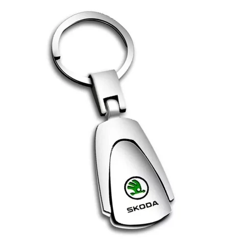 Skoda fém kulcstartó - Logó