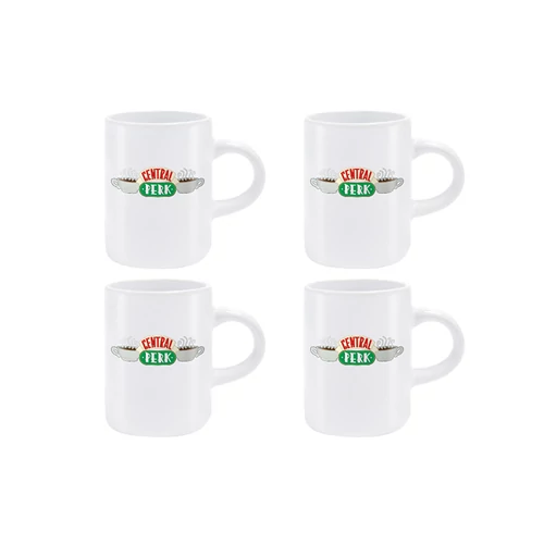 Jóbarátok espresso csésze szett - Central Perk ( 4 db)