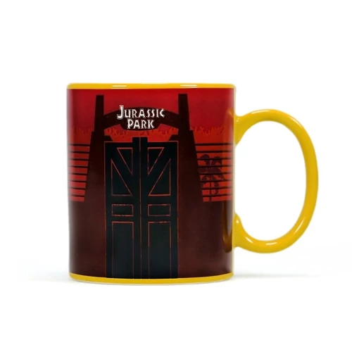 Jurassic Park hőre változó bögre