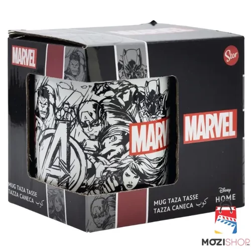 Marvel bögre - Karakterek és logó
