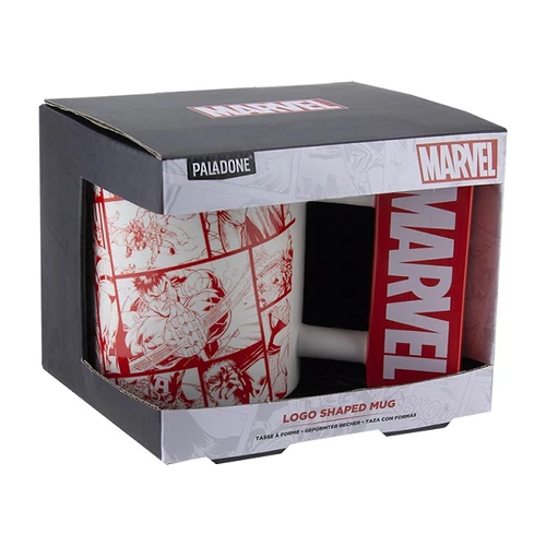 Marvel bögre - Logó - Giga méretű