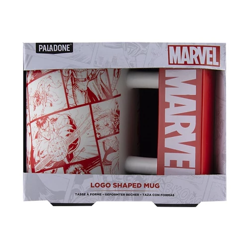 Marvel bögre - Logó - Giga méretű