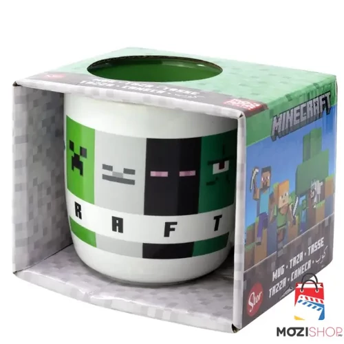 Minecraft kerámia bögre 380 ml