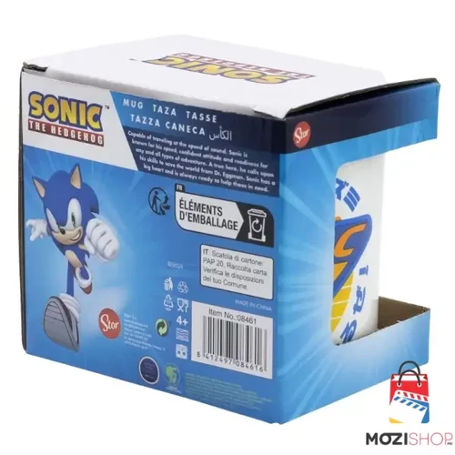 Sonic, a sündisznó bögre
