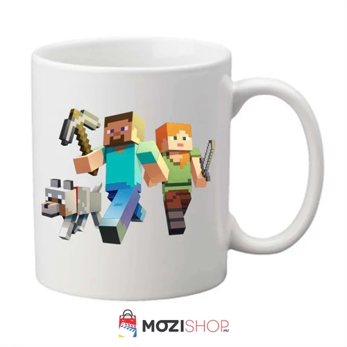 Minecraft bögre