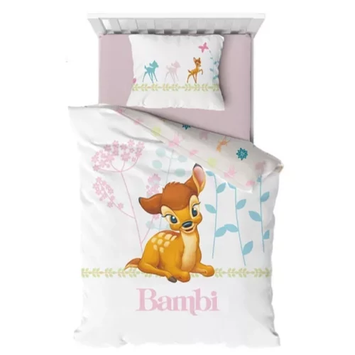 Disney Bambi gyerek ágyneműhuzat garnitúra - Flowers